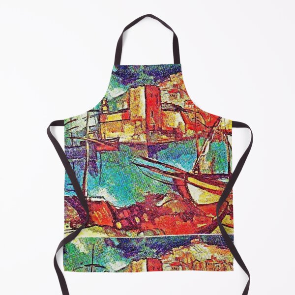 Item preview, Old Port of Marseilles by Maurice de Vlaminck (digitally enhanced by WatermarkNZ Press) designed and sold by CristalleLisa.