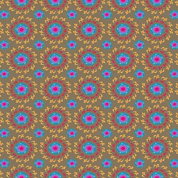 Artwork thumbnail, Abstract Circular Pattern Design 4 by ClassyPatterns