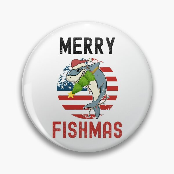 Item preview, Merry Fishmas, Fishmastime designed and sold by SportyDogShop.