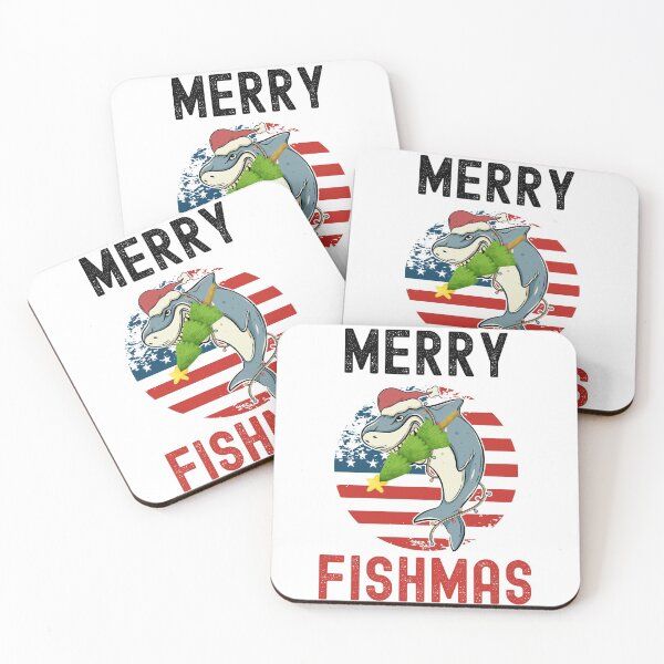 Item preview, Merry Fishmas, Fishmastime designed and sold by SportyDogShop.