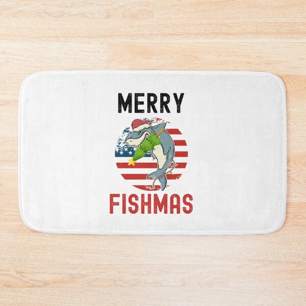 Item preview, Merry Fishmas, Fishmastime designed and sold by SportyDogShop.
