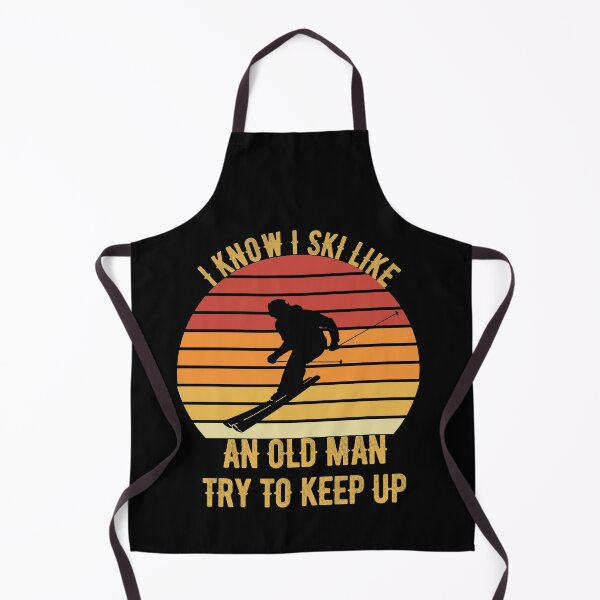 Item preview, I know i ski like an old man try to keep up Vintage designed and sold by aymen assassi.