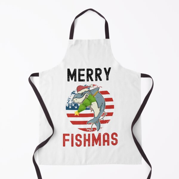 Item preview, Merry Fishmas, Fishmastime designed and sold by SportyDogShop.