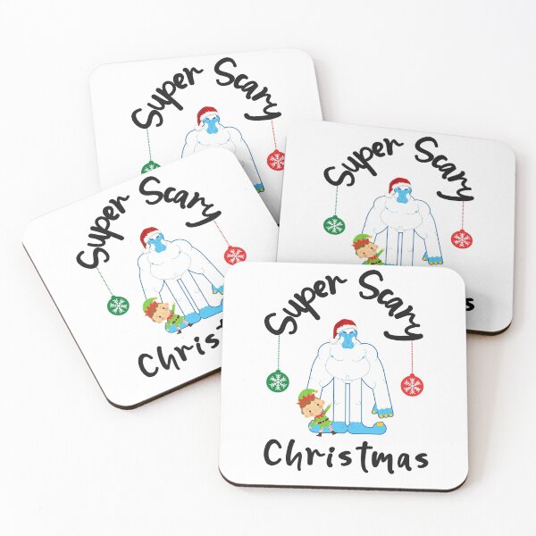 Item preview, Super Scary Christmas, Abominal Snowman designed and sold by SportyDogShop.