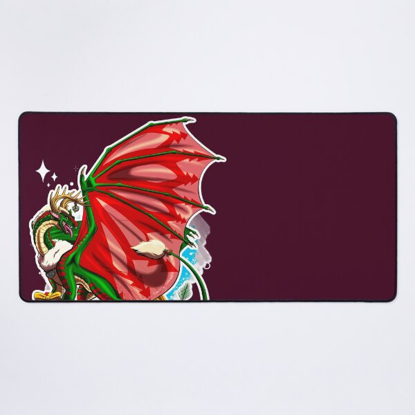 Item preview, Yule Holiday Dragon designed and sold by Kimberly Holbrook Arts.