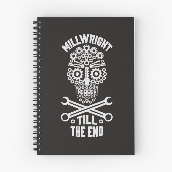 Item preview, Millwright Worker Wrench Skull Art designed and sold by MrEddie10.