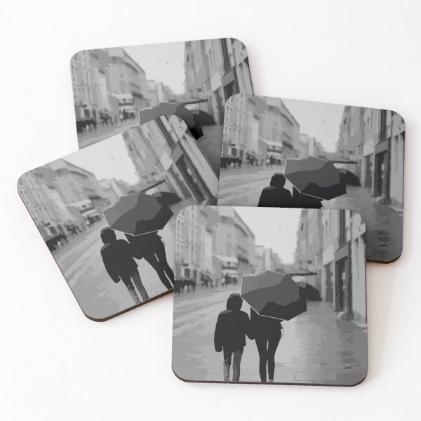Item preview, Rainy evening walk designed and sold by Neon-astronaut1.