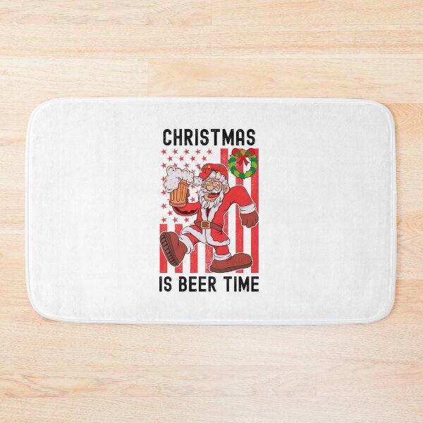 Item preview, Christmas Is Beer Time, Santa And Beer designed and sold by SportyDogShop.
