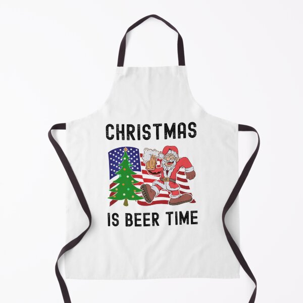 Item preview, Christmas Is Beer Time, Santa And Beer designed and sold by SportyDogShop.