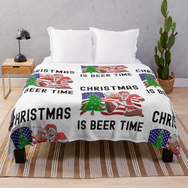 Item preview, Christmas Is Beer Time, Santa And Beer designed and sold by SportyDogShop.