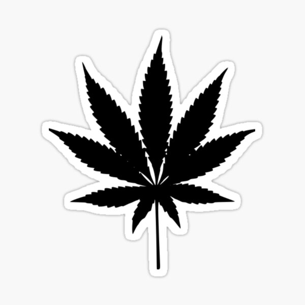 marihuana range Sticker