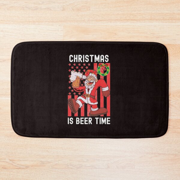 Item preview, Christmas Is Beer Time, Santa And Beer designed and sold by SportyDogShop.