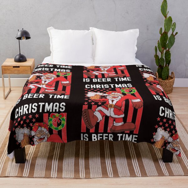 Item preview, Christmas Is Beer Time, Santa And Beer designed and sold by SportyDogShop.