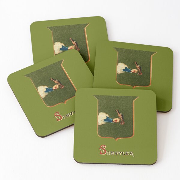 Item preview, Schuyler Family Coat of Arms designed and sold by Heraldica.