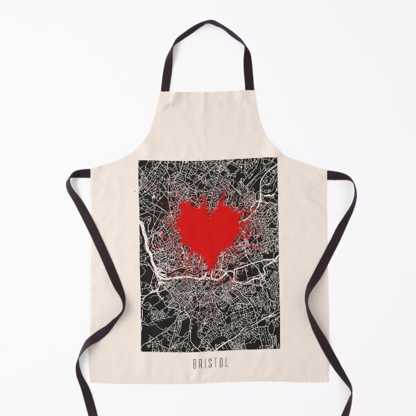 Item preview, Banksy | I Love Bristol Street Art Style Defaced Street Map designed and sold by WE-ARE-BANKSY.