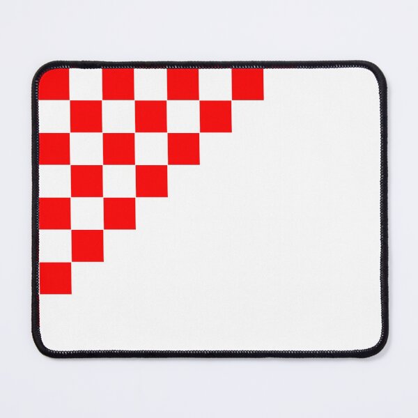 Item preview, Checkered Red and Black Triangle designed and sold by oxoxoxo.