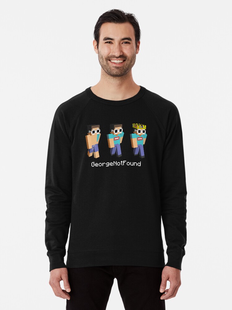 GeorgeNotFound Glasses Clout (Dream SMP Member) Lightweight Sweatshirt