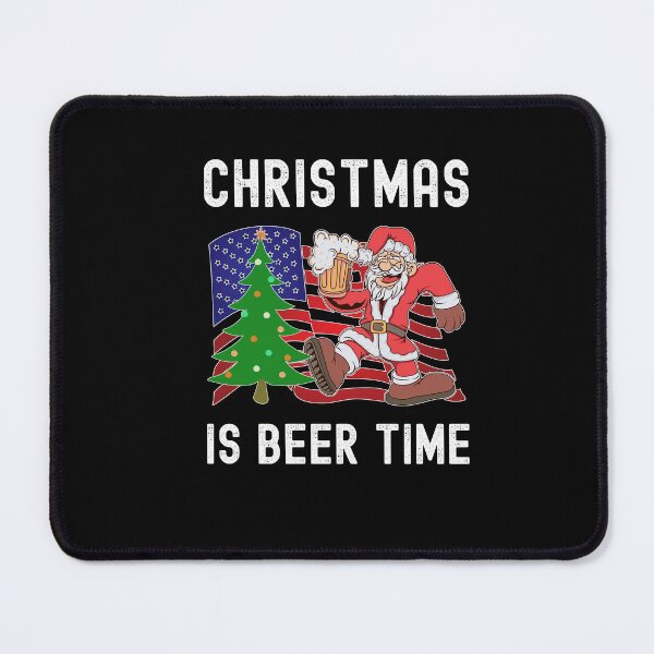 Item preview, Christmas Is Beer Time, Santa And Beer designed and sold by SportyDogShop.
