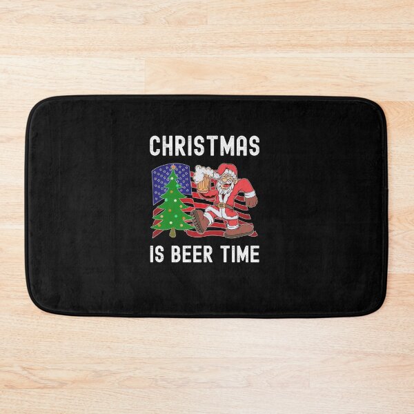 Item preview, Christmas Is Beer Time, Santa And Beer designed and sold by SportyDogShop.