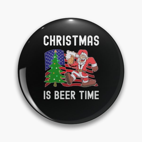 Item preview, Christmas Is Beer Time, Santa And Beer designed and sold by SportyDogShop.
