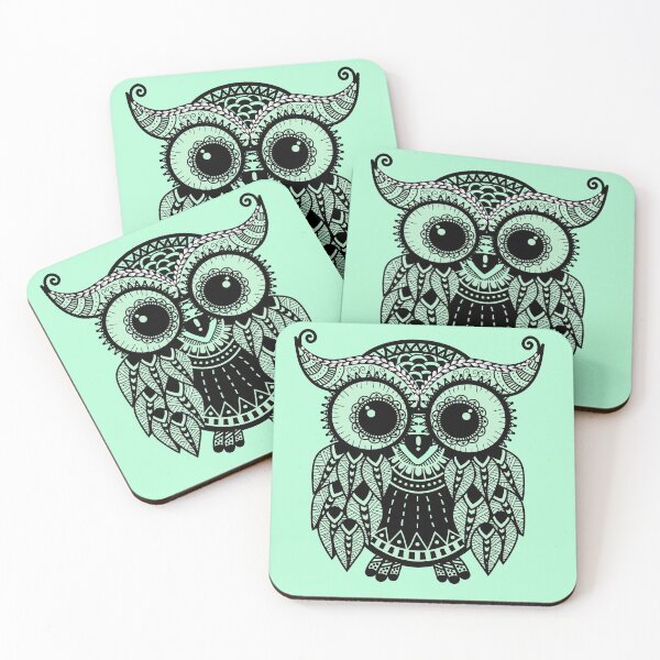 Item preview, Cute funny wise owl designed and sold by Marharyta Ushakova.
