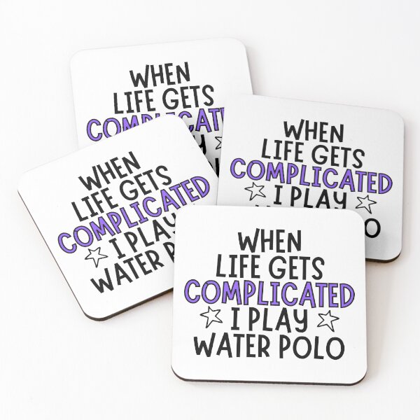 Item preview, When life gets complicated I play water polo designed and sold by TheGreenGoat.