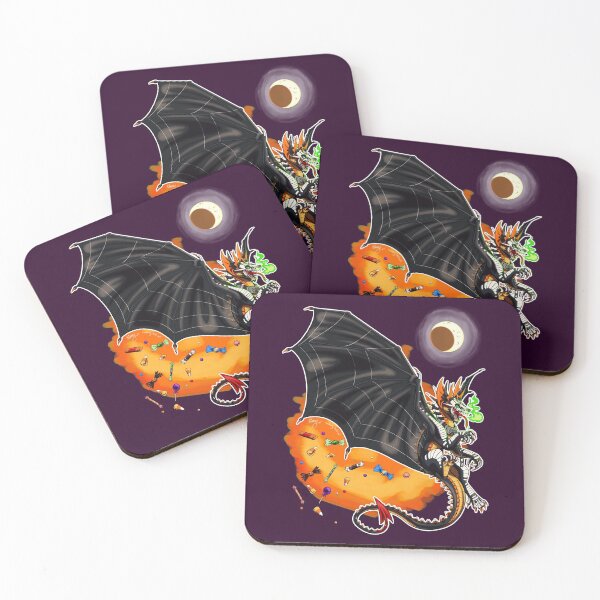 Item preview, Spooky Season Halloween Dragon designed and sold by Kimberly Holbrook Arts.