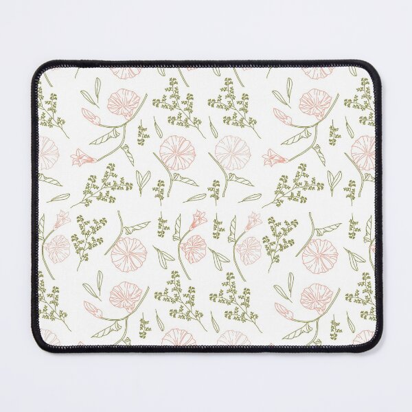 Item preview, Pink Green Flower leaf Pattern - Pink Floral Botanical designed and sold by SheetalMourya.