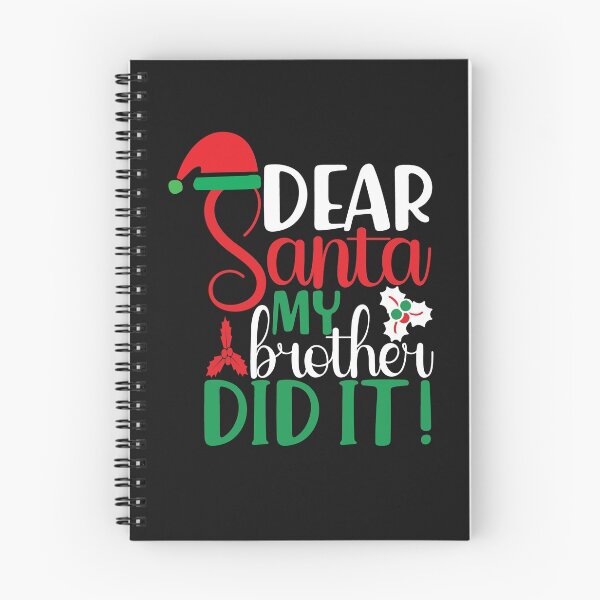Item preview, Dear santa my brother did It designed and sold by MollinS7.