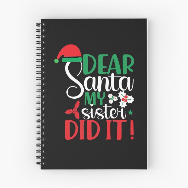 Item preview, Dear santa my Sister did It designed and sold by MollinS7.