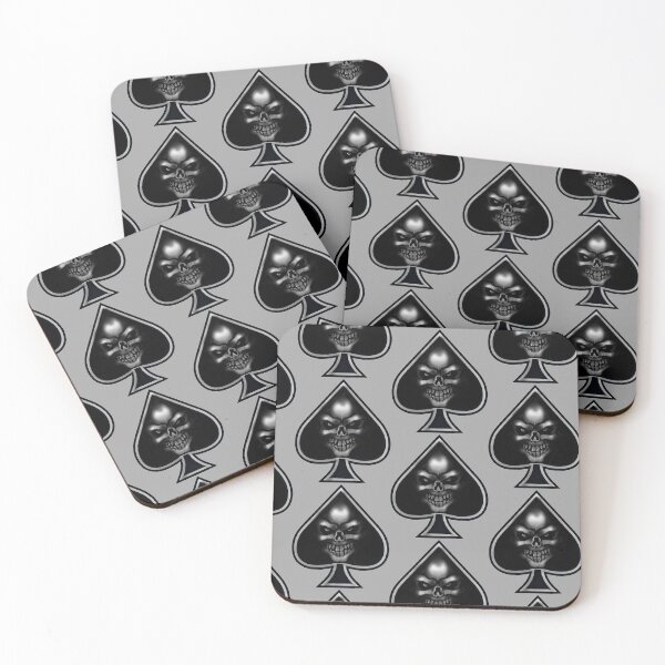 Item preview, Ace of Skulls designed and sold by Cursed-Creative.