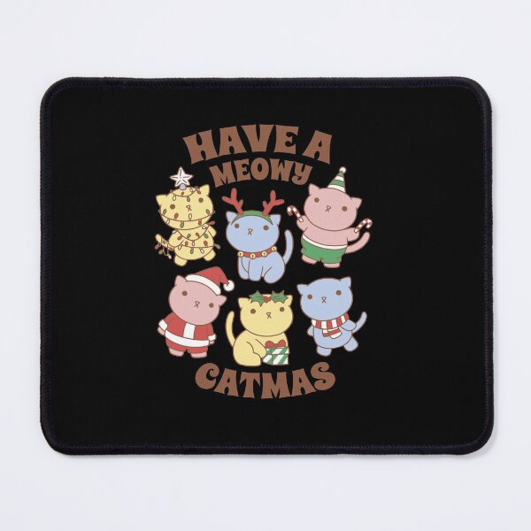 Item preview, Have A Meowy Catmas - Christmas Cats Meow Cat designed and sold by Tig3rE.