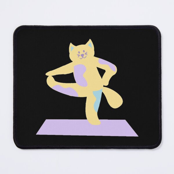 Item preview, Funny Yoga Cat Relaxed - Meditation designed and sold by Hanaahashem.