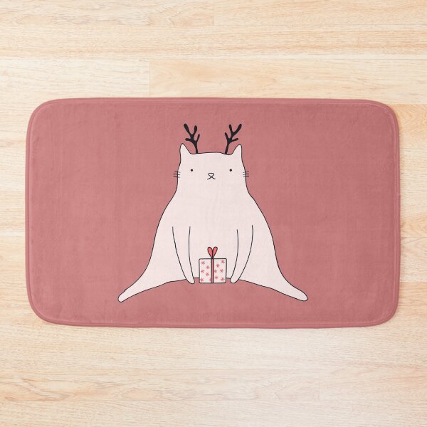 Item preview, Christmas cat staring designed and sold by myabstractmind.