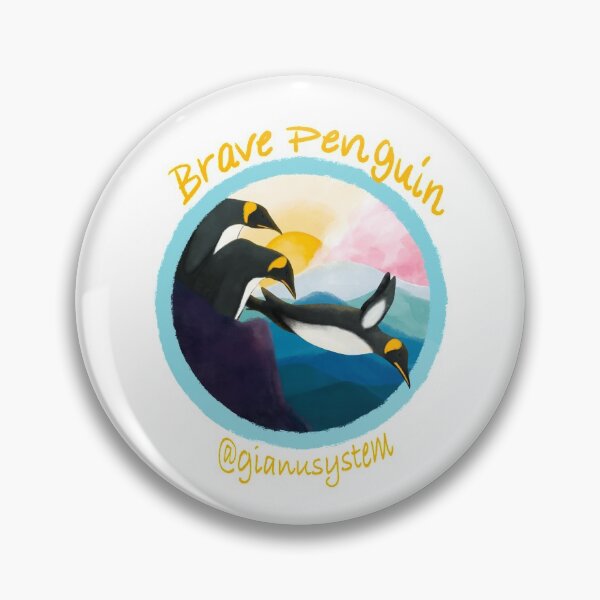 Item preview, Brave Penguin designed and sold by GianuSystem.