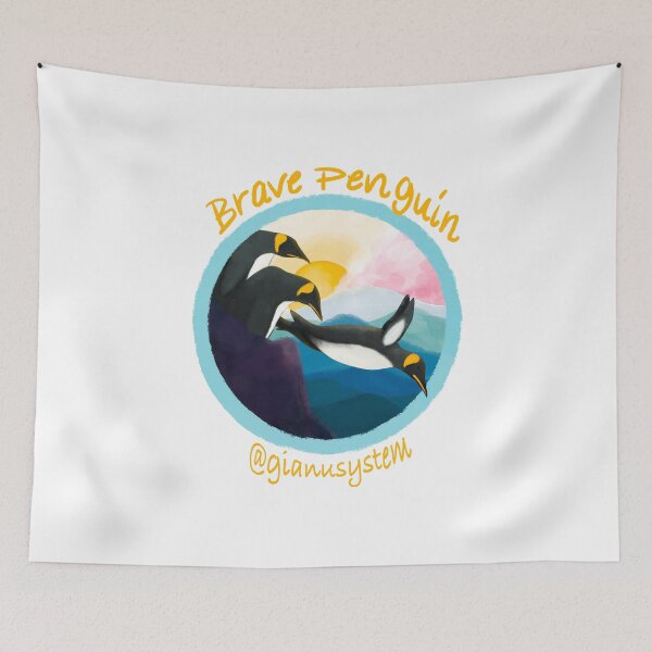 Item preview, Brave Penguin designed and sold by GianuSystem.