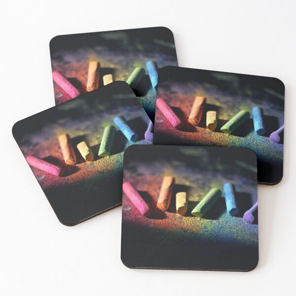 Item preview, School supplies in colored chalk powder School of Fine Arts Creation Material Imagination Colors designed and sold by MonArtisteSam.