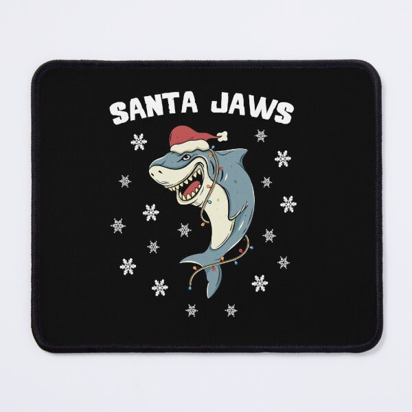 Item preview, Santa Shark Funny Christmas Shark with Lights and Hat designed and sold by Rabbitti.