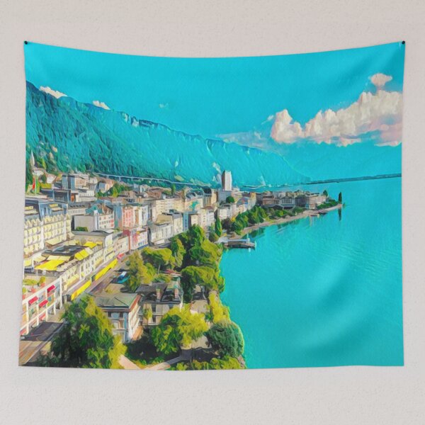 Item preview, Montreux View designed and sold by Sofia-Draws.