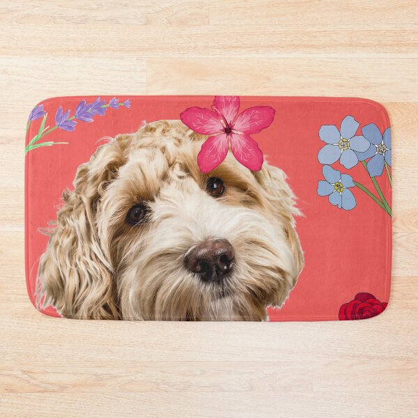 Item preview, Dog and Flowers designed and sold by trendingatees.