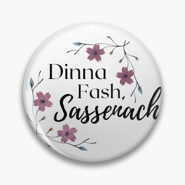 Item preview, Dinna Fash Sassenach Muted Floral designed and sold by WoolAndMeasure.