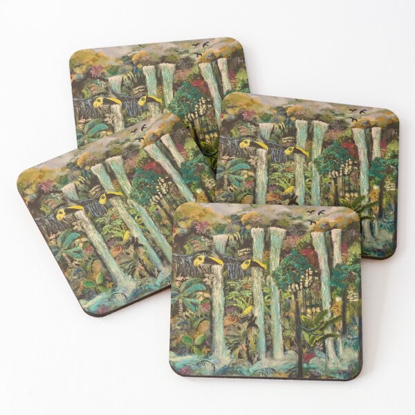 Item preview, Toucans in flight designed and sold by Janice Schiff.