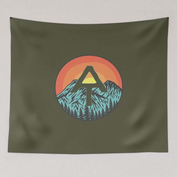 Item preview, Appalachian Trail Mountains With Sunset Art designed and sold by MrEddie10.