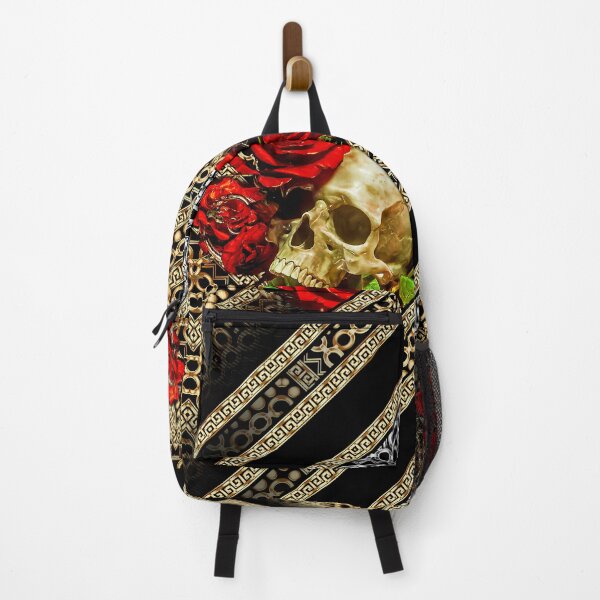 Item preview, gold rose skull designed and sold by Sympetrum.