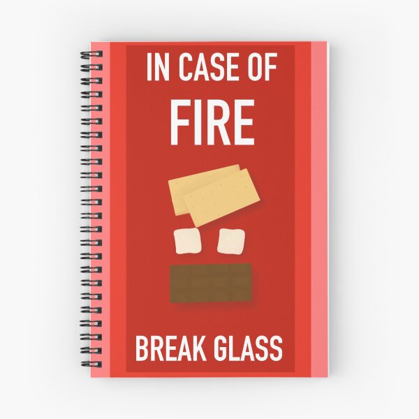 Item preview, In case of fire break glass for s’mores  designed and sold by Yoohoo-xoErica.