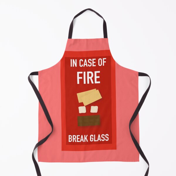 Item preview, In case of fire break glass for s’mores designed and sold by Yoohoo-xoErica.