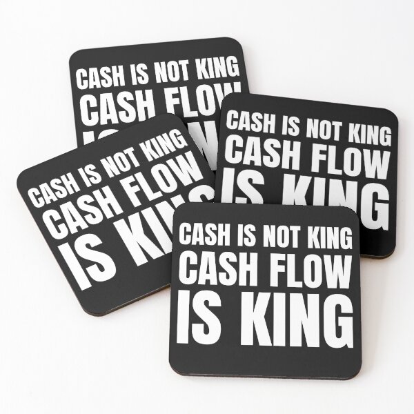 Item preview, Cash is not king cashflow is king designed and sold by KingsManKind.