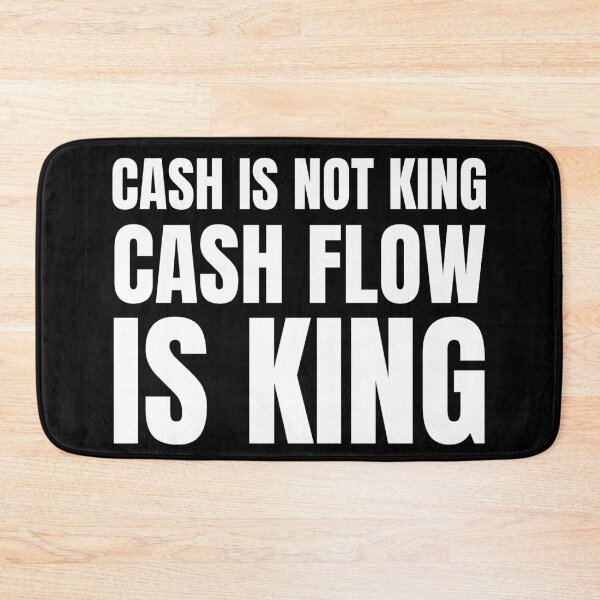 Item preview, Cash is not king cashflow is king designed and sold by KingsManKind.