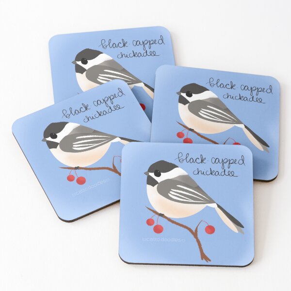 Item preview, Black Capped Chickadee  designed and sold by Cattodoodles.
