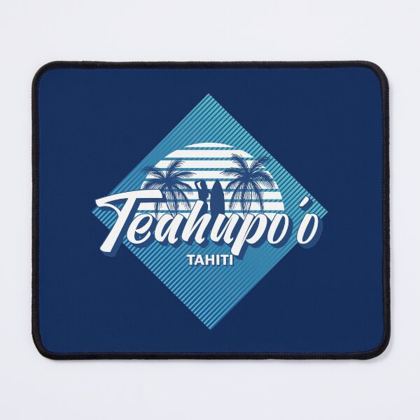 Item preview, Teahupoo Tahiti Retro 80s Summer Surf Design designed and sold by CynthiaGraphics.
